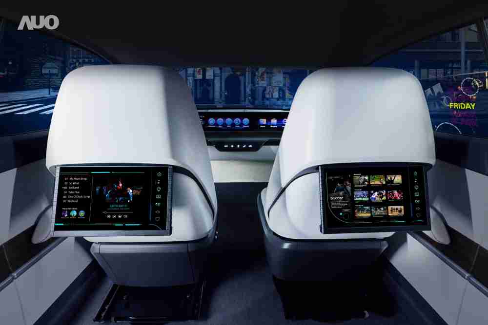 彩运网新一代Smart Cockpit 2024，，以Micro LED先进显示技术优势，，创建〝可卷式后座娱乐显示器〞，，，仅在互动时才显示出所需画面及信息，，扩充更丰富的娱乐和交互信息服务，，获国际奖项荣耀